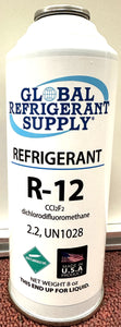 R12 Refrigerant, Dichlorodifluoromethane, 8 oz. Can