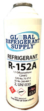 R152A, 6 oz., Pure Difluoroethane, Medium Temperature R134a Replacement