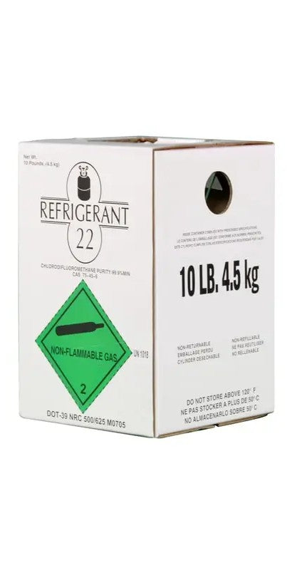 R22, Refrigerant, 11 Lb. Factory Sealed & Fresh Same Day Fast Shipping
