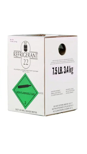 R22, Refrigerant, 12 Lb. Factory Sealed & Fresh Same Day Fast Shipping