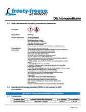 R30 Refrigerant SDS Sheet