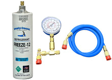 Freeze 12, 28 oz. Refrigerant, Professional Check & Charge-It Kit