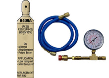 R409a, 10 Lbs., R12 Replacement, Professional Check & Charge-It Kit