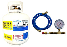 R290, 5 Lbs. Natural Organic Modern Refrigerant, Pro Check & Charge-It Kit