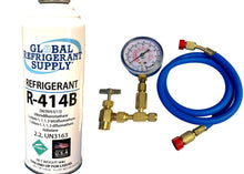 R414b, 8 oz., (HOT SHOT)  Refrigerant, Professional Recharge Kit