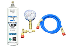 R422B, (NU22), 8 oz. Refrigerant, Professional Check & Charge-It Kit