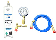R407A, 8 oz., Refrigerant, Professional Check & Charge-It Kit