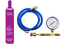 R408a, 10 Lbs. Refrigerant, Professional Check & Charge-It Kit