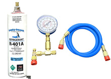 R401a, (MP39) 8 oz. Refrigerant, Professional Check & Charge-It Kit