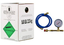 R22, Refrigerant, 10 Lb., Professional Check & Charge-It Kit