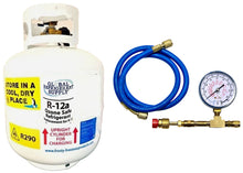 R12a Refrigerant 5 Lbs. Ozone Safe Pro Check & Charge-It Kit