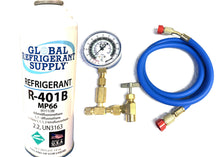 R401b, MP66, 14 oz., Refrigerant, Professional Check & Charge-It Kit