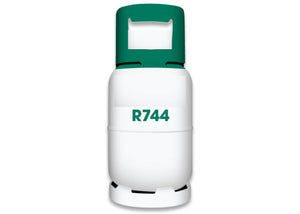 R744 Refrigerant, Carbon Dioxide, CO2, 5 Liquid Lb, Refillable Alum. Regulator
