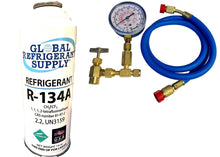 R134a, 14 oz. Commercial Refrigeration Systems Check & Charge-It Kit
