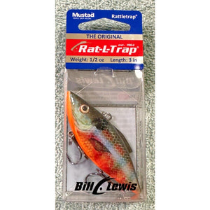 Rattletrap, Mustad Triple Grip Hooks Rat-L-Trap, Chrome Blue Back BLF-RT25B