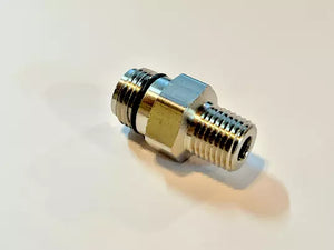 CGA C-10 Cylinder Adapter to CGA-C10 to 1/4" NPT Male with O-ring Seal