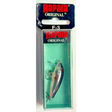 Rapala "Original Finnish Minnow" F-3 Floating Made of Balsa F03 SH 1/16 oz.