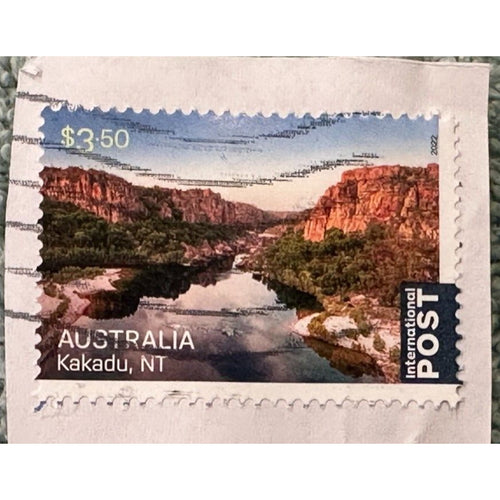 Australia Kakadu, NT $3.50 International Post, 2022 Used for Collectors our#756