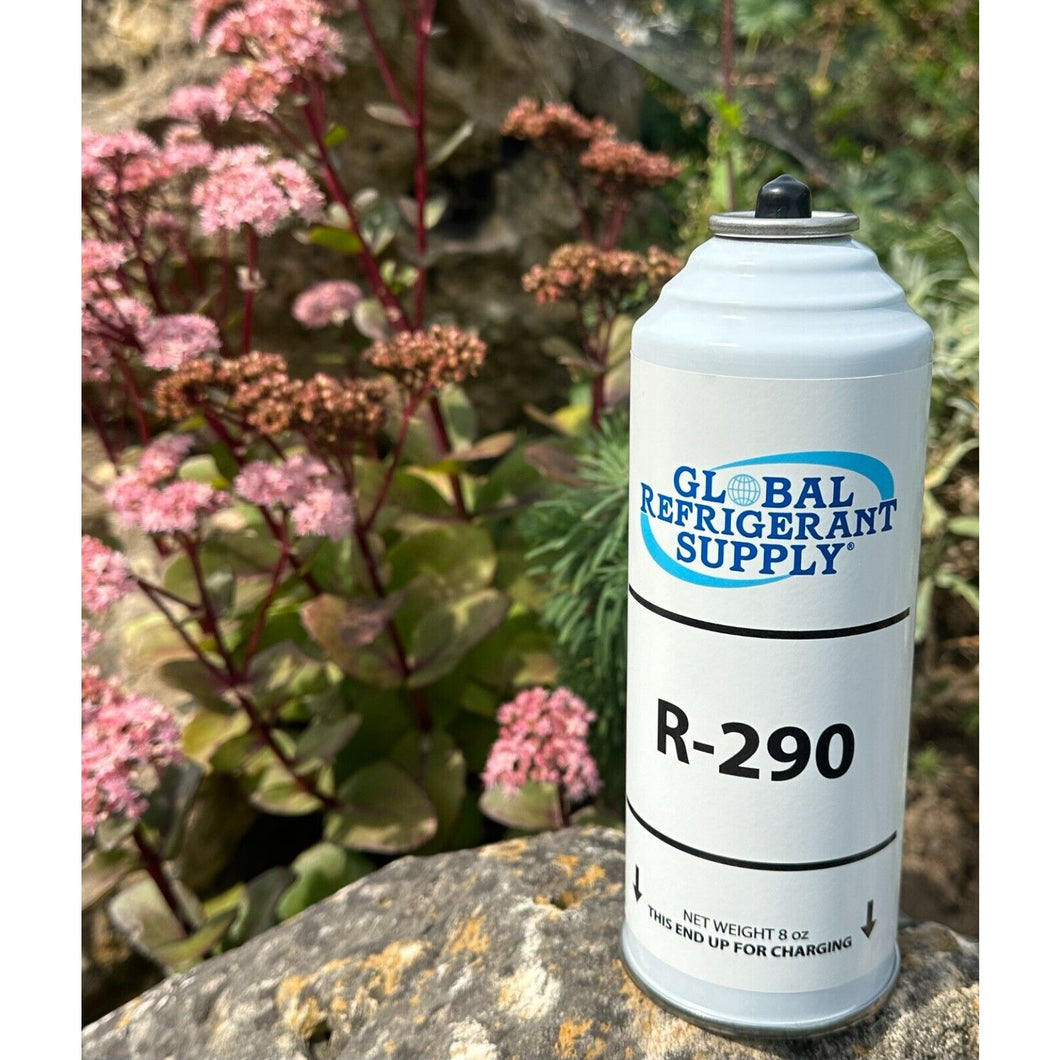 R290 Modern Refrigerant 8 oz. Organic, Zero Ozone Depletion Potential Non-Toxic