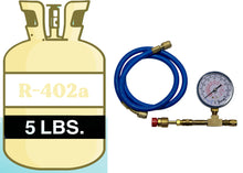 R402a, (HP80), 5 Lbs., Refrigerant Professional Check & Charge-It Kit