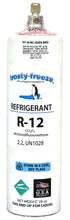 R12, 26 oz., Refrigerant Commercial Refrigeration & Mobile A/C