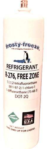 R420a, R276, FreeZone, 8 oz. Cylinder, R12 Replacement, Same Day Fast Shipping