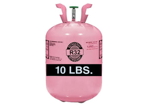 R32 Refrigerant, 10 Lbs. Cylinder, Factory Sealed, Fast Shipping