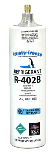 R402B, HP81, 8 oz. Refrigerant, Coolers & Freezers, R502 Replacement R-502 Alternate.