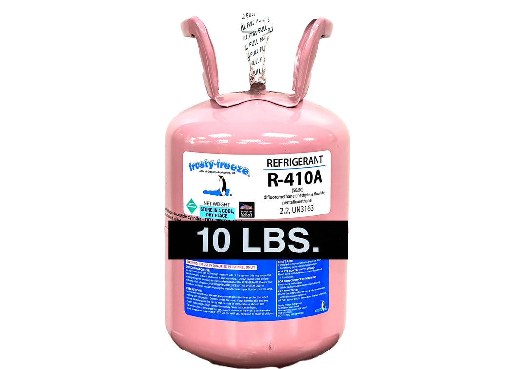 R410A 　10キロ R410a Refrigerant 10 lb. Factory Sealed Cylinder, Fast UPS