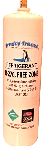 R420a, R276, FreeZone, 8 oz. Cylinder, R12 Replacement, Same Day Fast Shipping
