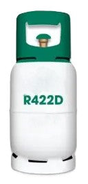 R422d Refrigerant, 3 lbs., Factory Sealed, R22 Replacement A/C & Refrigeration