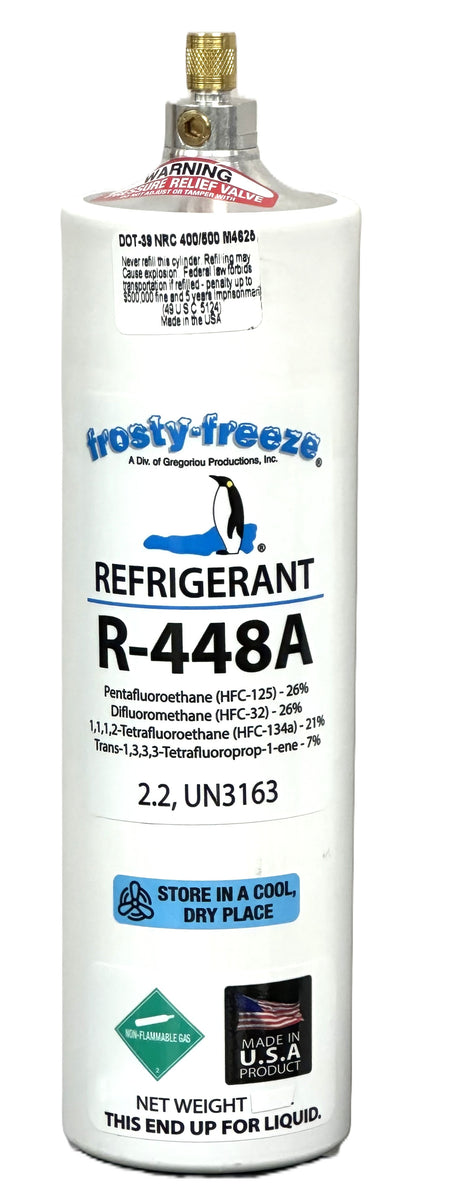 R448a, Refrigerant 8 oz., Professional Check & Charge-It Kit – Frosty ...
