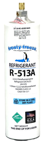 R513a, 8 oz., same as Opeton XP10, FFO, Replaces R134a