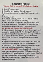 R1234yf, Refrigerant Replacement Auto A/C, 8 oz. COLDER AIR NOW!