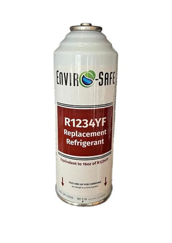 R1234yf, Refrigerant Replacement Auto A/C, 8 oz. COLDER AIR NOW!
