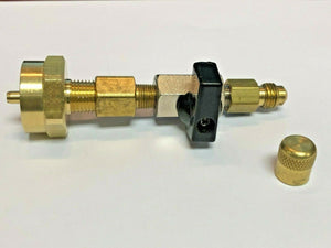 CGA600, Top-Mount, Valve Style, Screw-On, Can Taper for the NRT Frosty-Freeze Cans