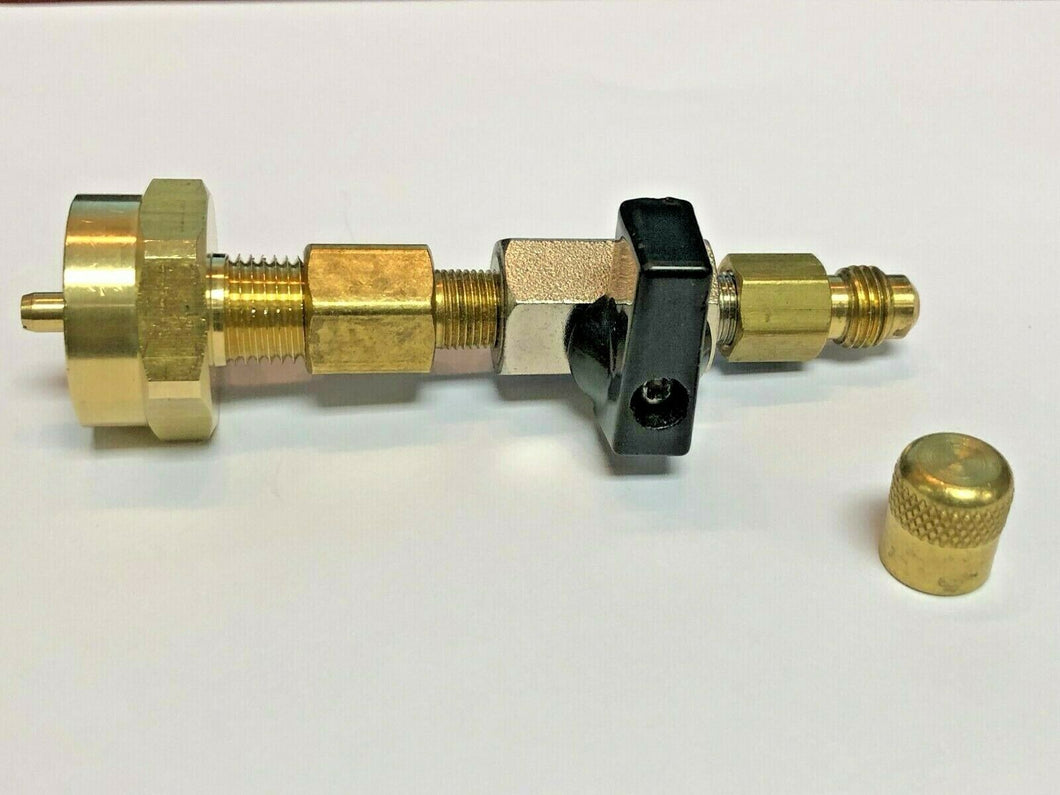 CGA600, Top-Mount, Valve Style, Screw-On, Can Taper for the NRT Frosty-Freeze Cans