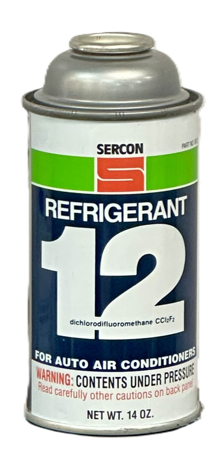 R12 Refrigerant, 14 oz. Can, SERCON Auto Air Conditioner Refrigerant (Copy)