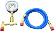 R454b, Refrigerant, 8 oz. Recharge Kit, Gauge, Hose and System Adapters