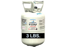 R1234yf, 3 Lbs., "STOP LEAK", Refrigerant Mobile Air Conditioning Systems Sealed