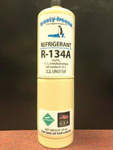 R134A, Refrigerant, Mobile A/C, Coolers, Freezers, 20 oz Can, CGA600 Tap & Gauge