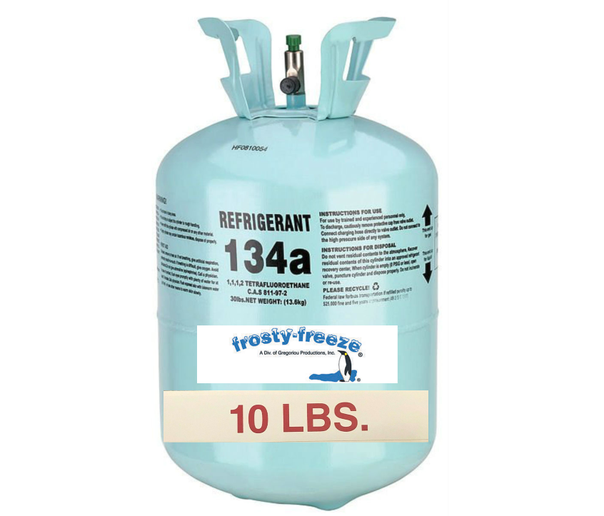 R134a Refrigerant, 10 Lbs., Factory Sealed, Same day Shipping