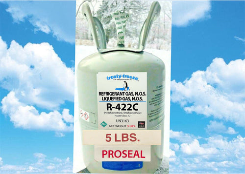 R422C, R502 Replacement, 5 Lb. with ProSeal XL4, STOP-LEAK, Same as ONE SHOT