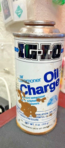 R12, IG-LO, Refrigerant Oil, Compressor, 2 oz. R12, 2 oz. 525 Lubricant, 4 oz