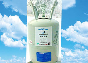 r404a, 404a, r-404a, 5 Lb. HFC Blend Refrigerant Sealed Cylinder Cooler Freezer