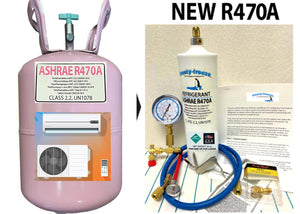 R470a, 28 oz. New Home AC Refrigerant DIY Recharge Kit, A1-ASHRAE & EPA Approved
