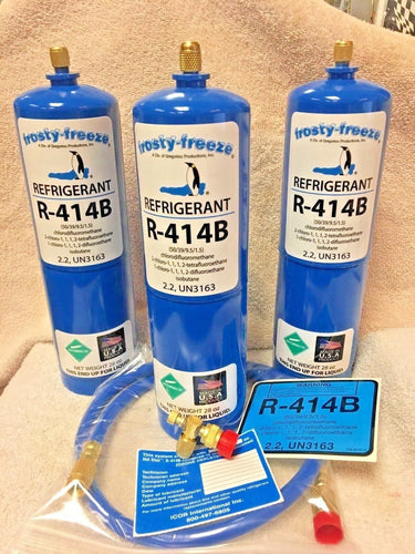 R414B, Replaces R12, R401A, R401B, R409A, R416A, R420A, & R500