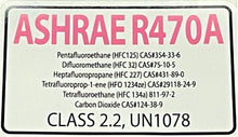 R470a (HFO) 28 oz. "NO-HFC's" EPA Approved, Instr., Tap, Hose, Pro Kit Boat A/C