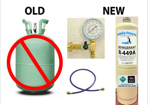 R438a, MO99, 20 oz. Kit Replacement Refrigerant, ASHRAE Certified & EPA Accepted
