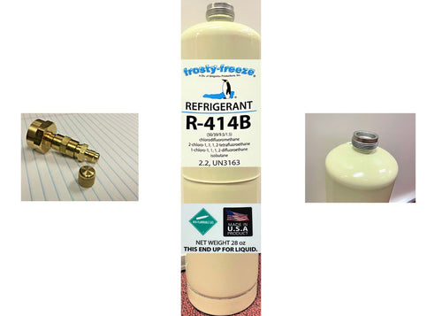 R414B, 28 oz. Can, Replaces R12, R401A, R401B, R409A, R416A, R420A & R500